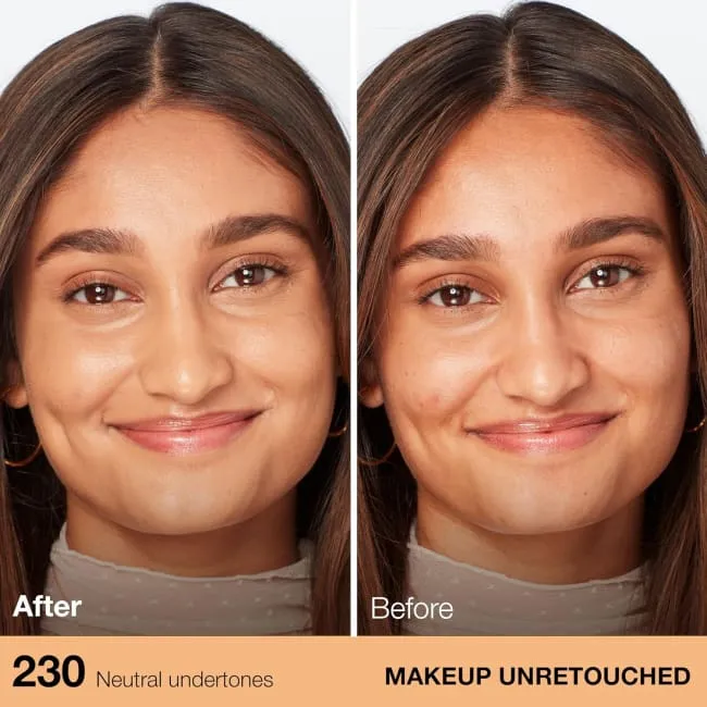 Maybelline Fit Me Dewy   Smooth Foundation - Natural Buff 230