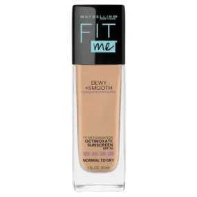 Maybelline Fit Me Dewy   Smooth Foundation - Soft Honey 315