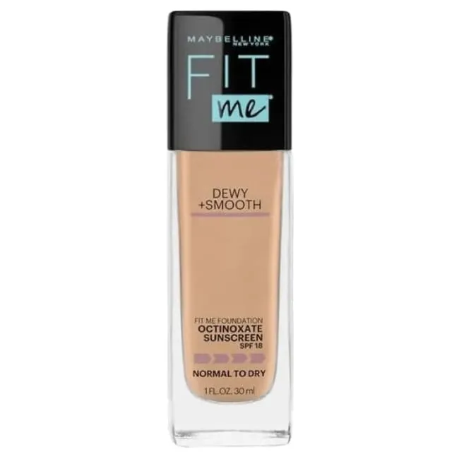 Maybelline Fit Me Dewy   Smooth Foundation - Soft Honey 315