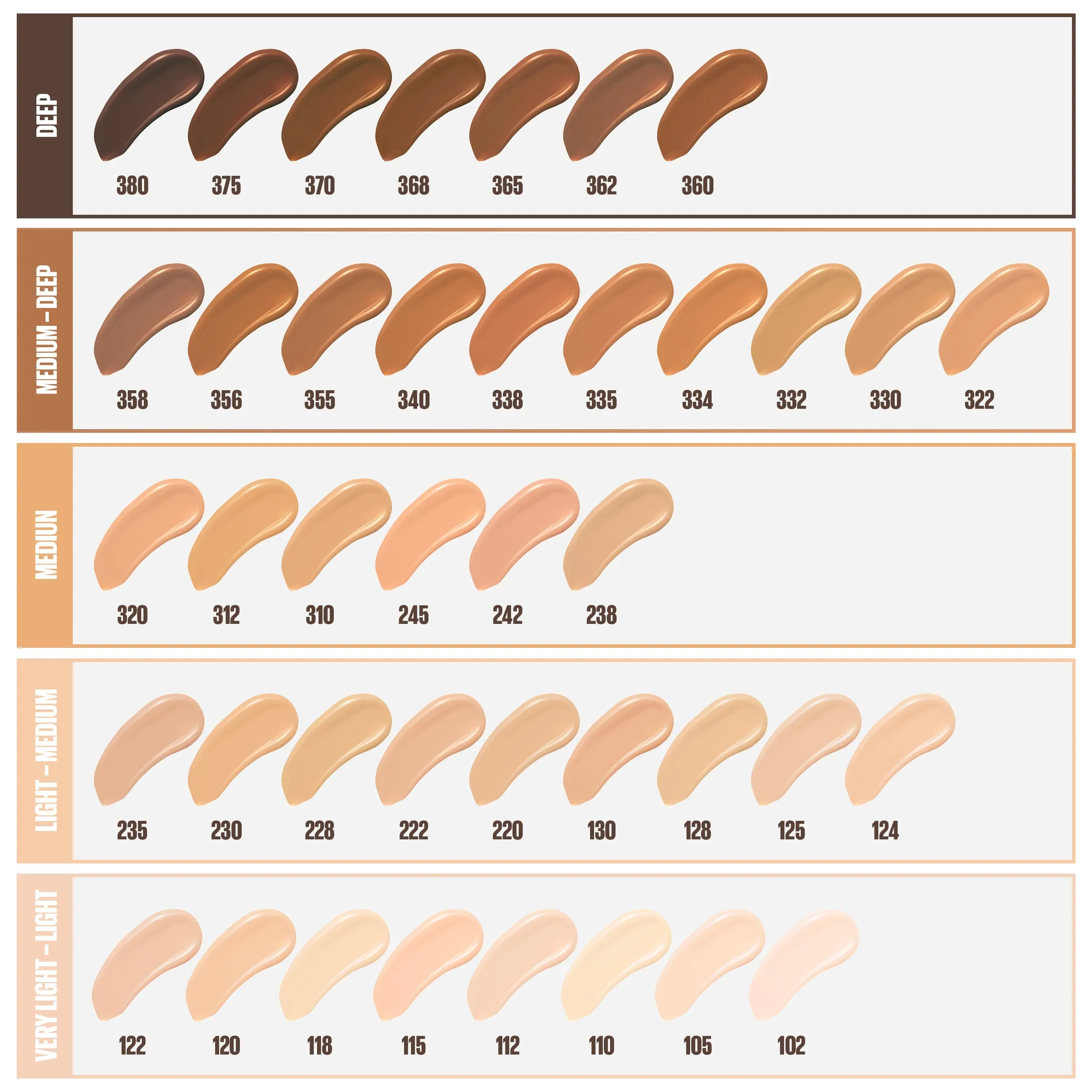 Maybelline Fit Me Matte & Poreless Foundation 338 Spicy Brown C