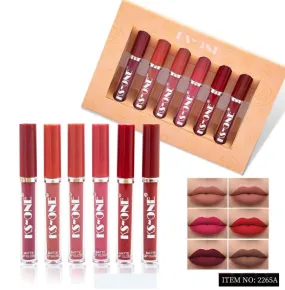 Miss Beauty New KS One Pack Of 6 matte Lip gloss - 2265
