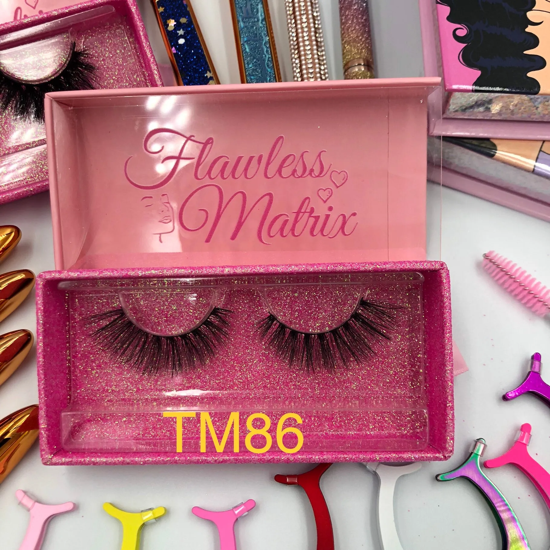 Natural 3D Faux Real Mink Eyelashes