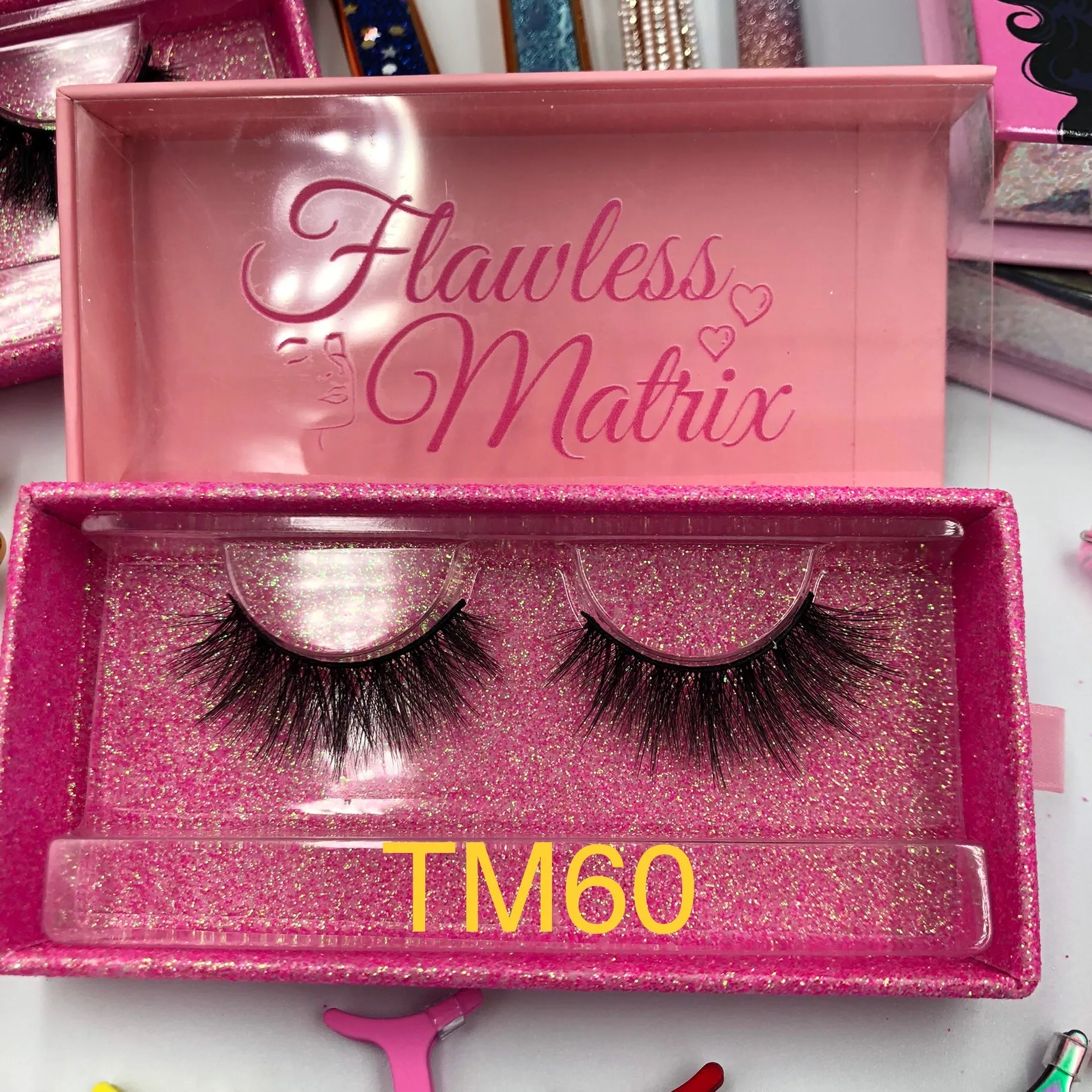 Natural 3D Faux Real Mink Eyelashes