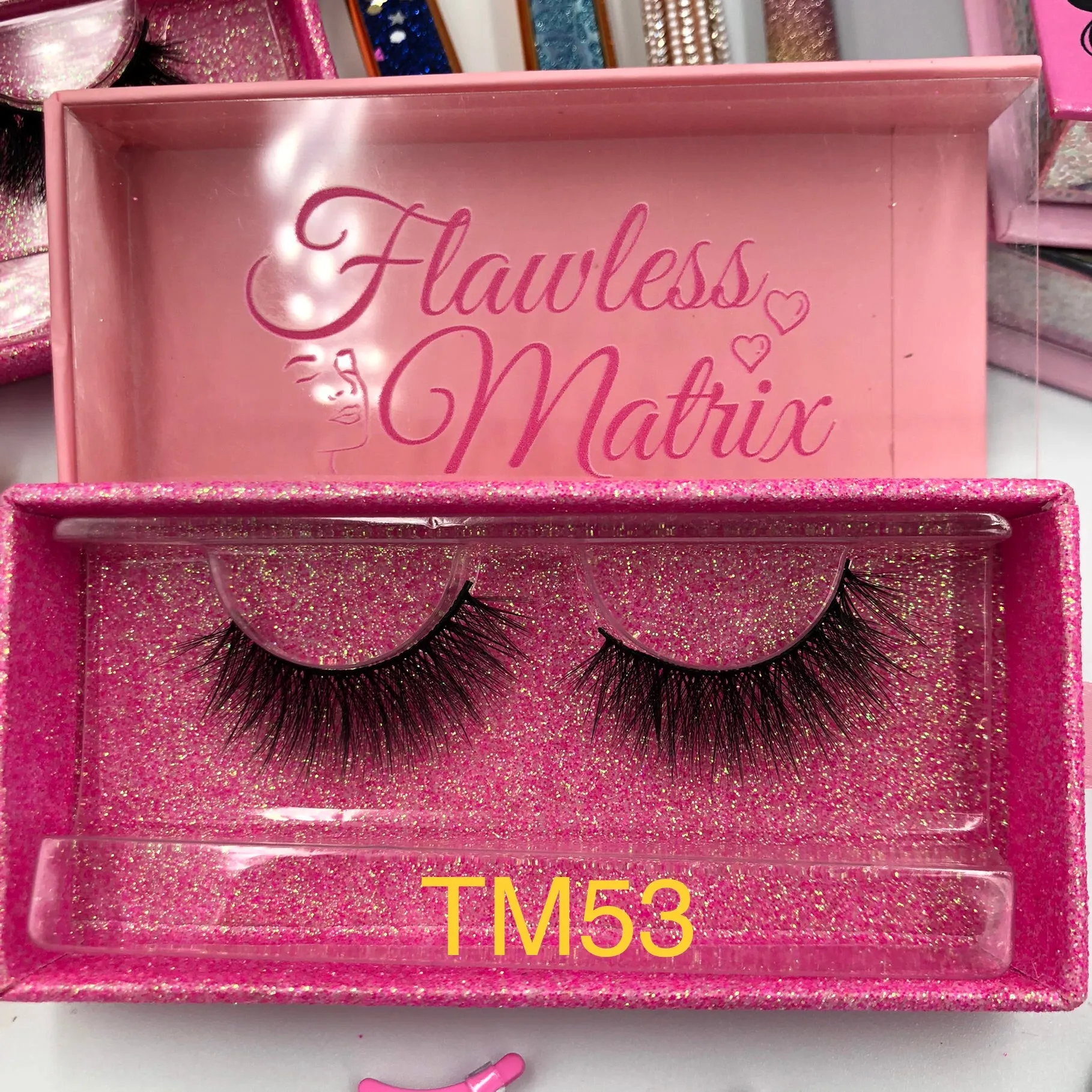 Natural 3D Faux Real Mink Eyelashes