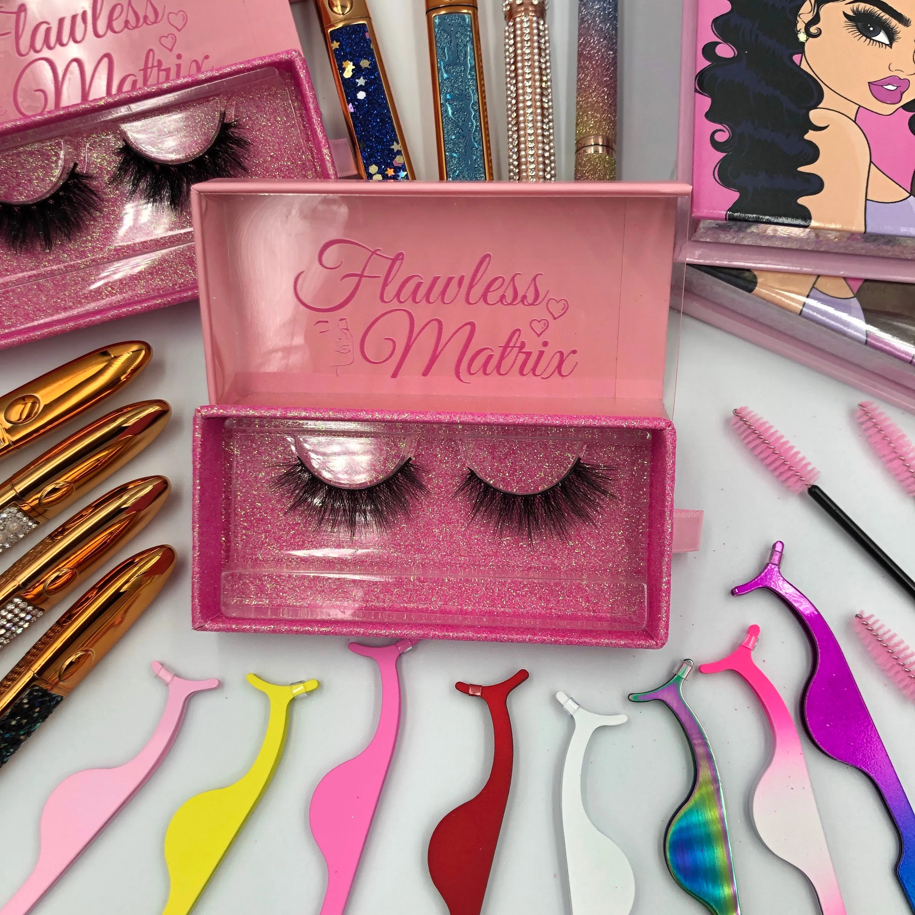 Natural 3D Faux Real Mink Eyelashes