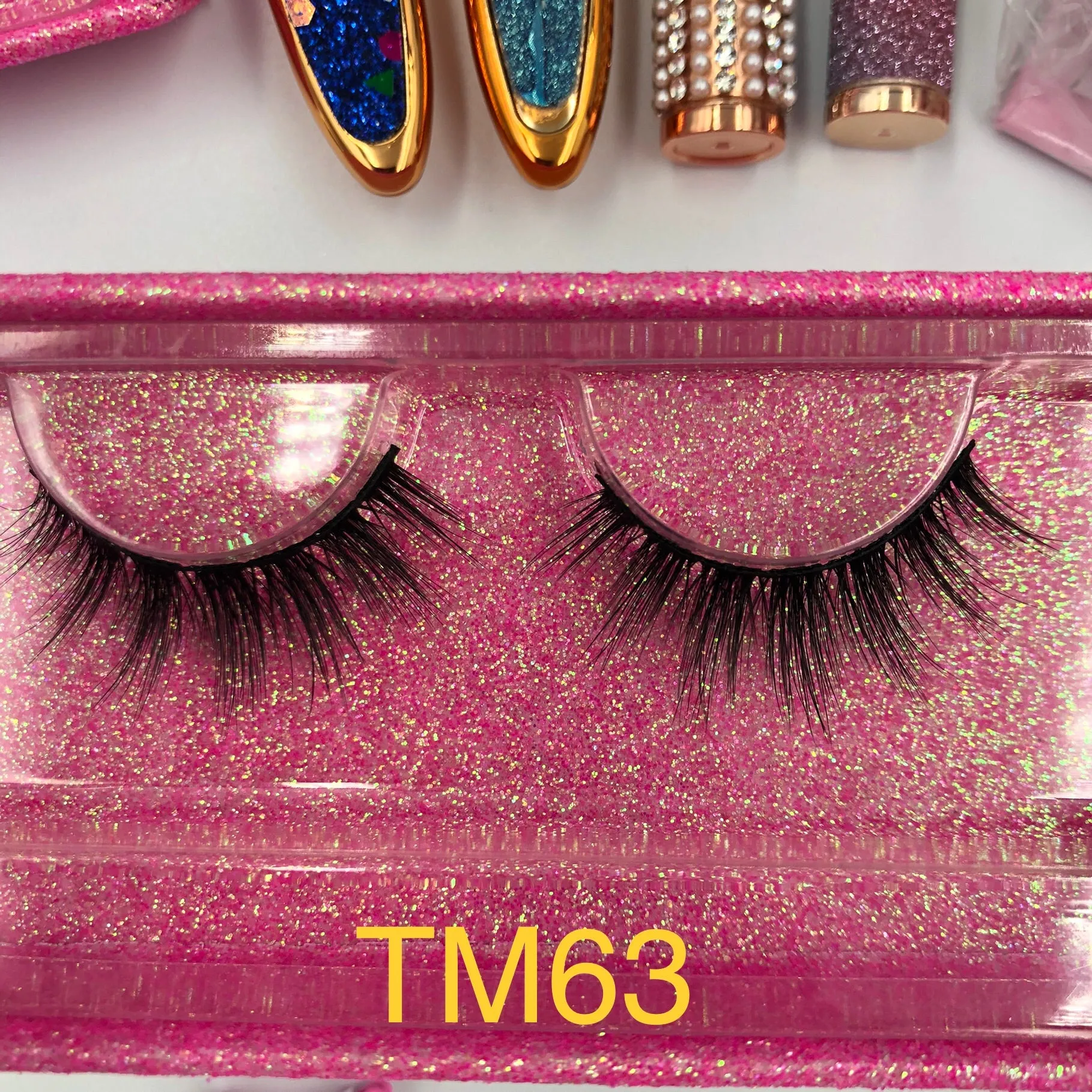 Natural 3D Faux Real Mink Eyelashes