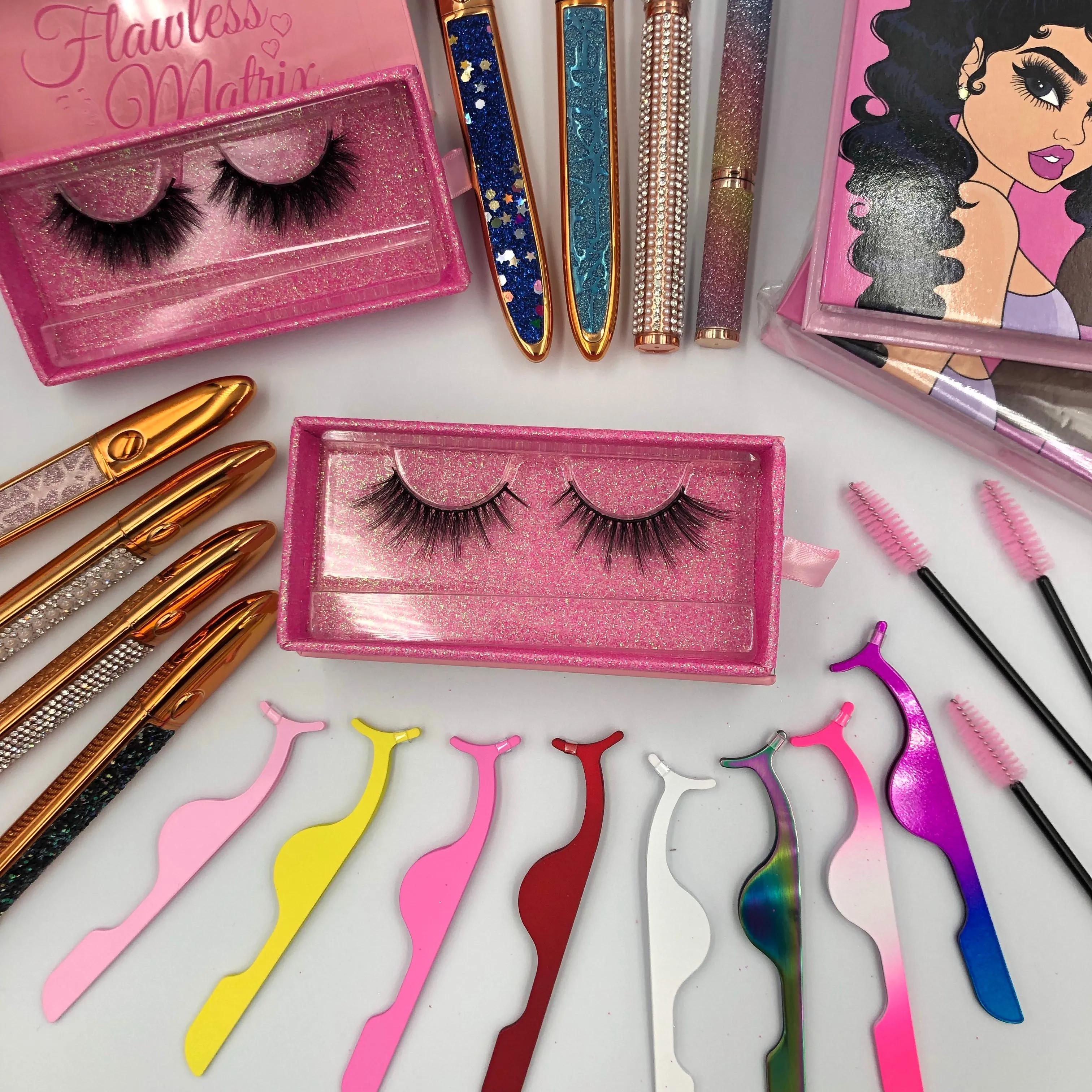 Natural 3D Faux Real Mink Eyelashes