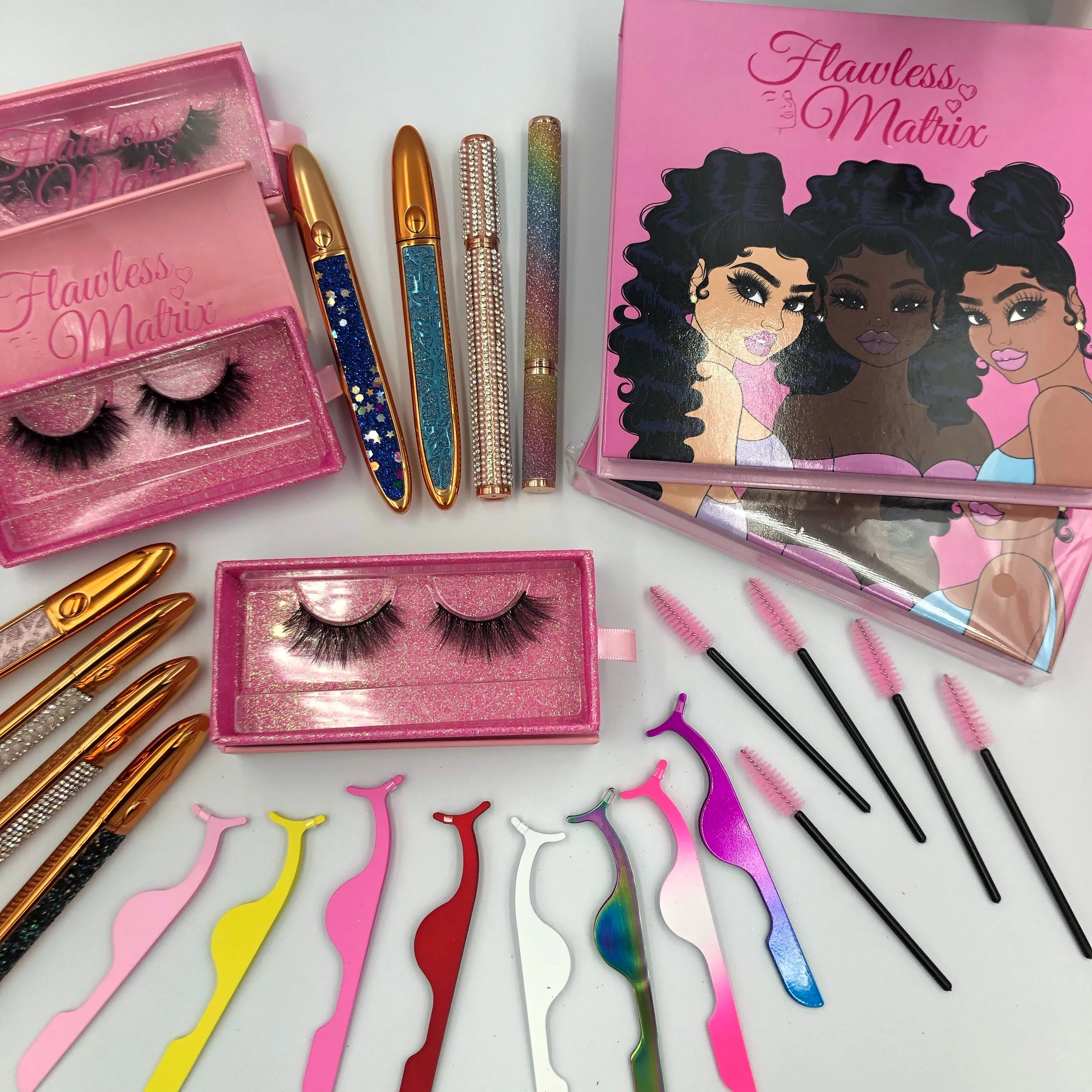 Natural 3D Faux Real Mink Eyelashes