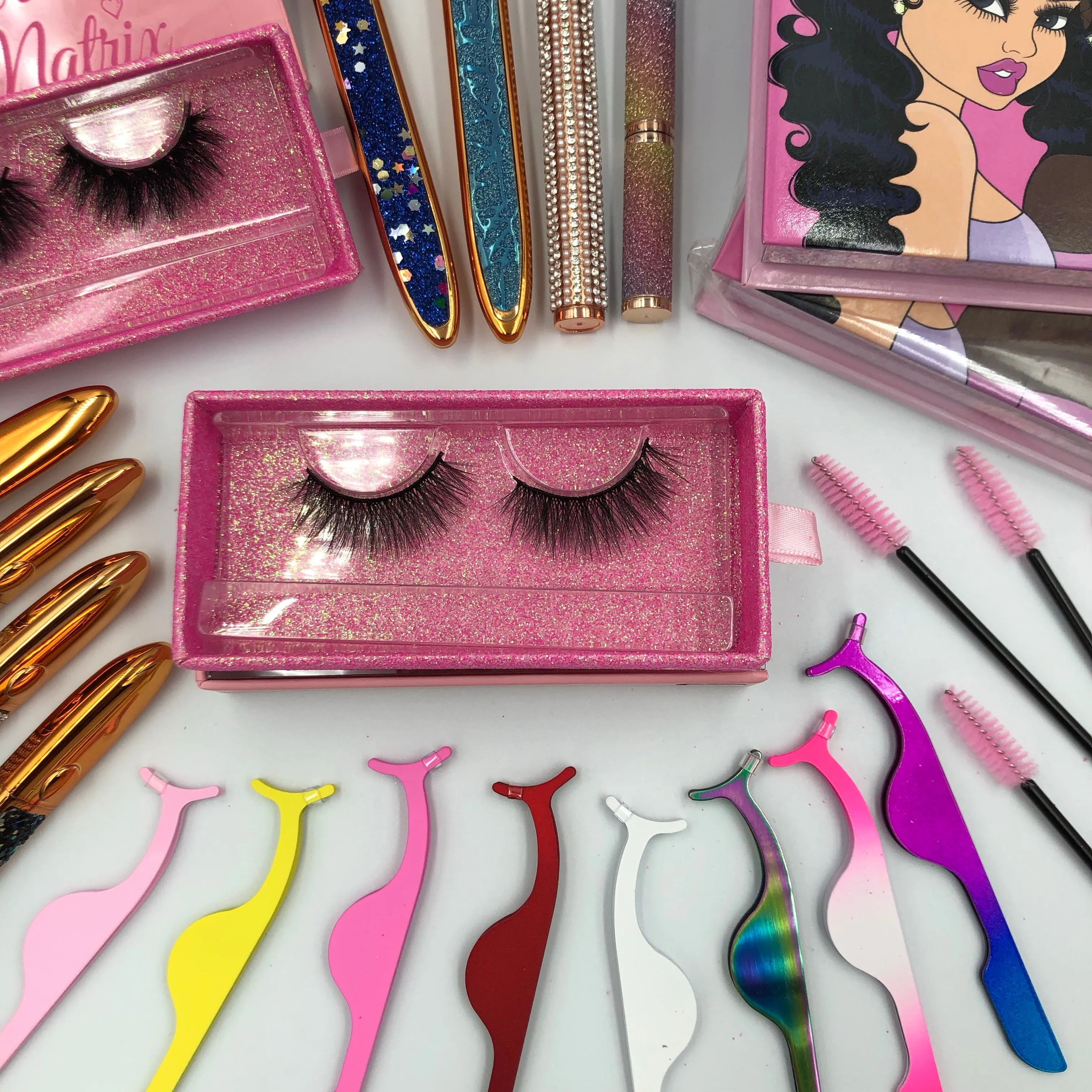 Natural 3D Faux Real Mink Eyelashes