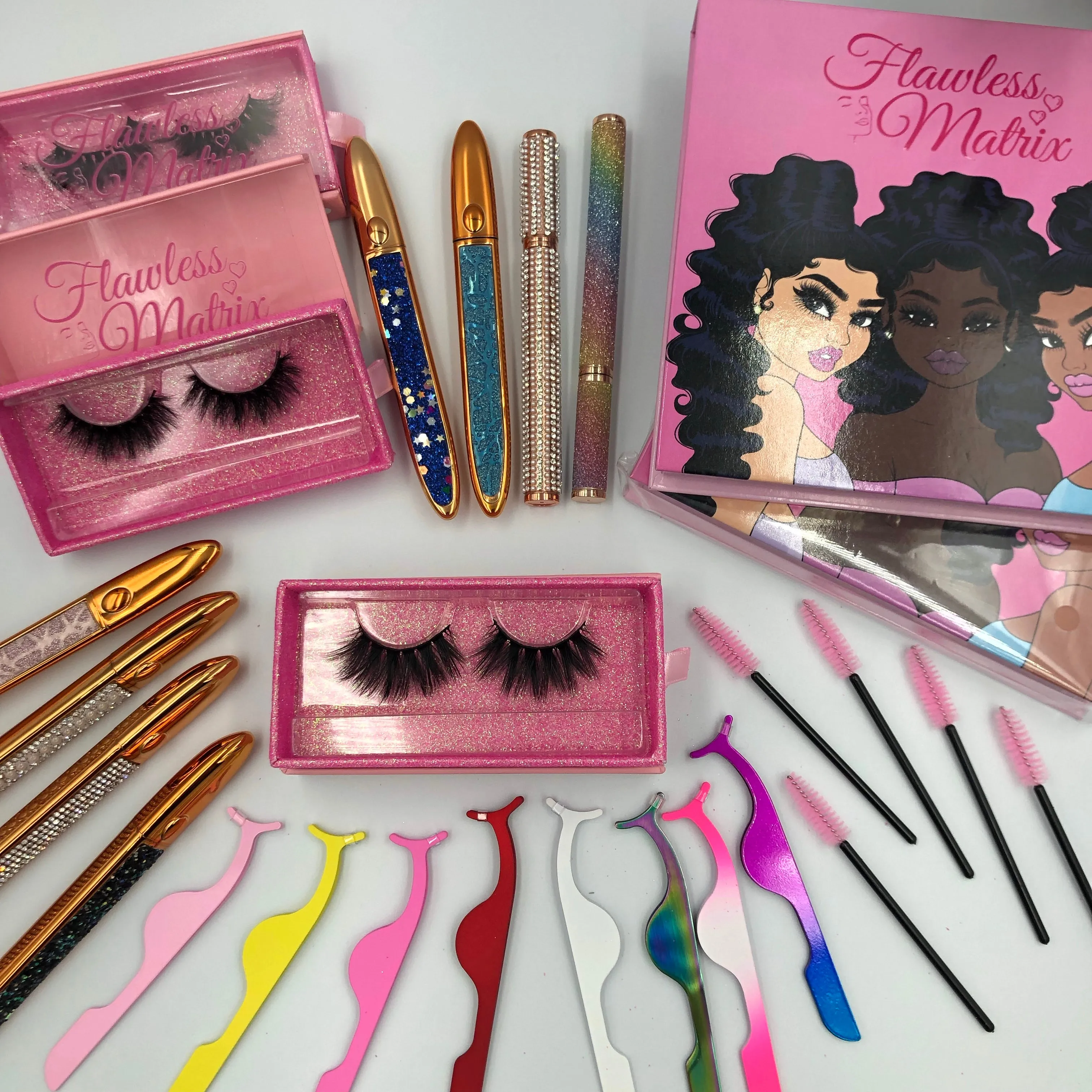 Natural 3D Faux Real Mink Eyelashes