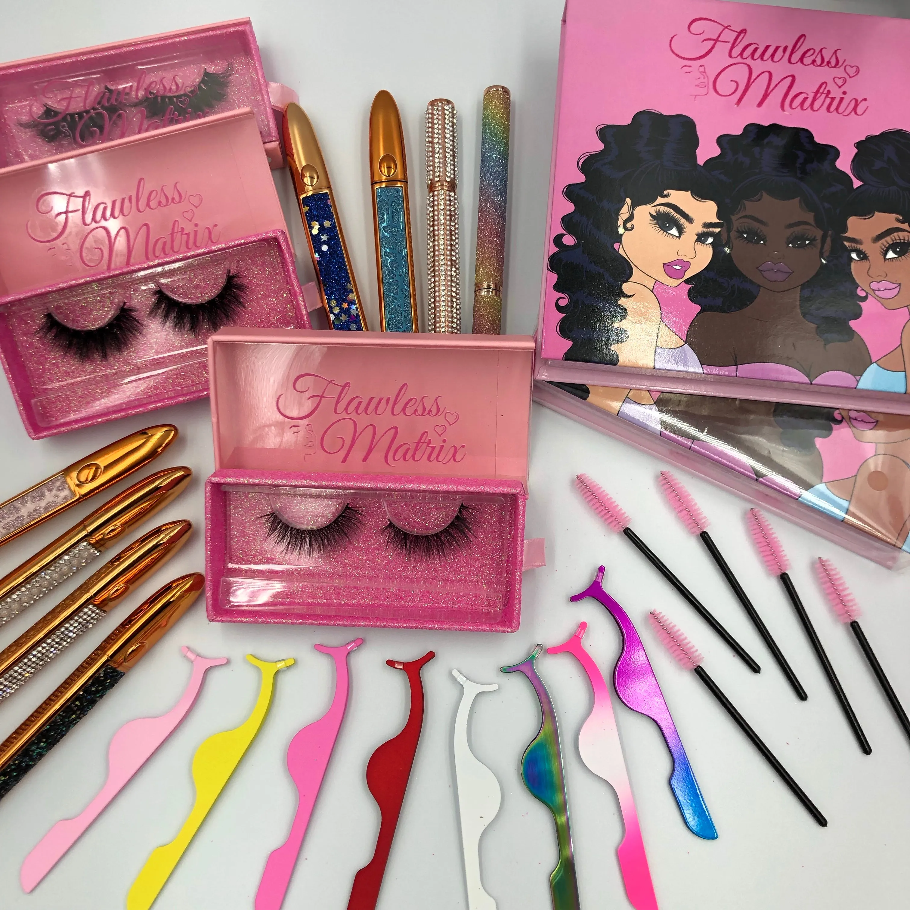Natural 3D Faux Real Mink Eyelashes
