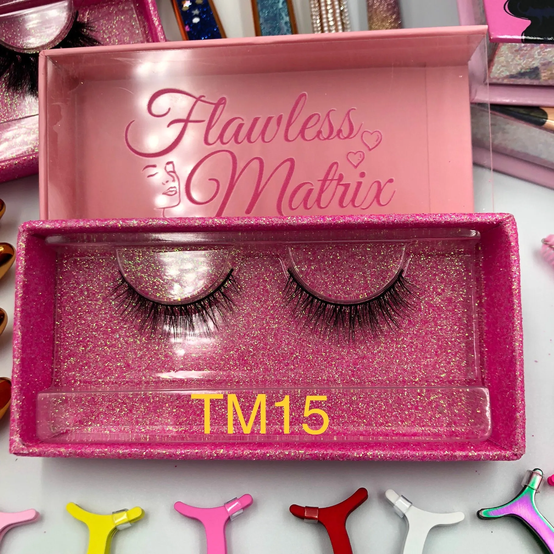 Natural 3D Faux Real Mink Eyelashes