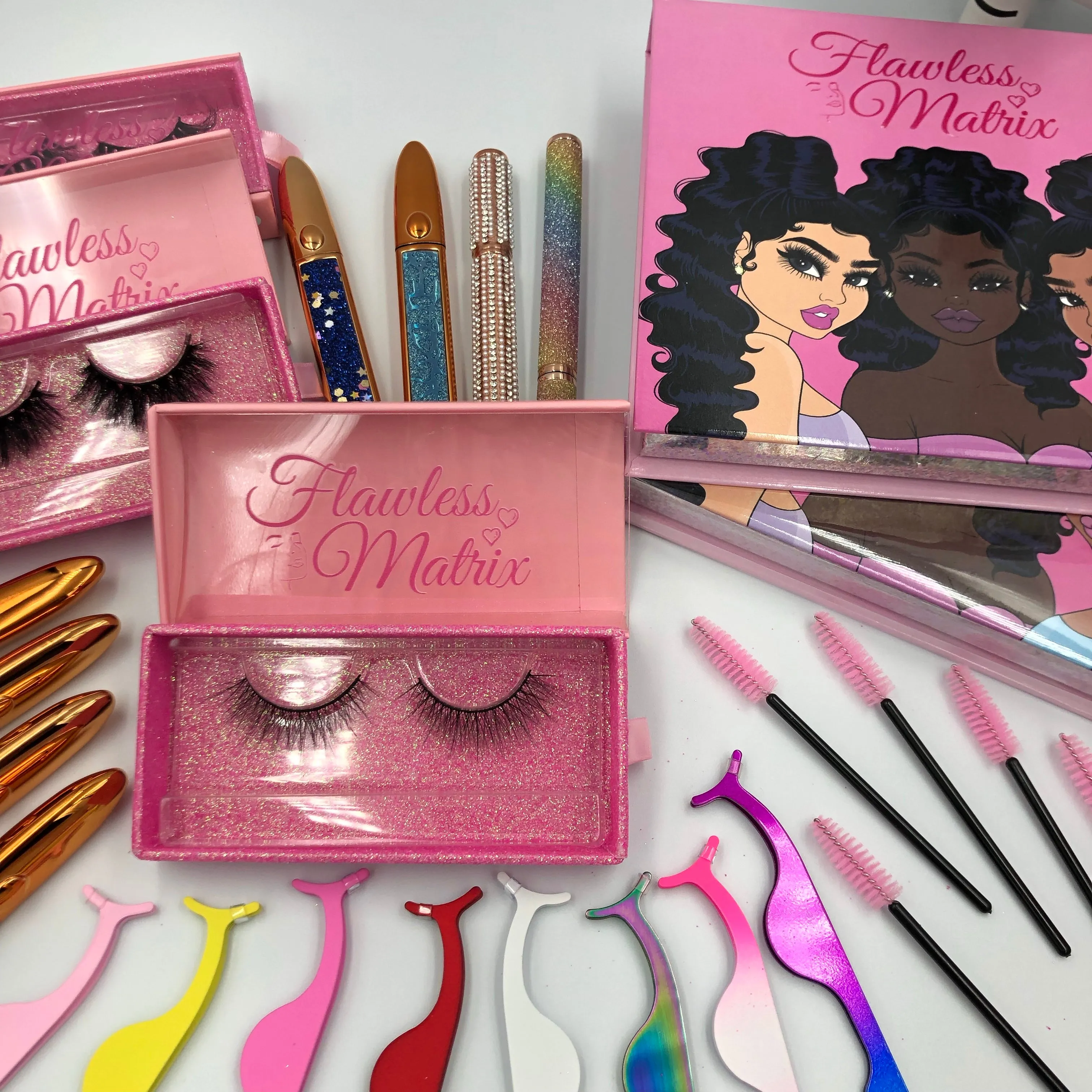 Natural 3D Faux Real Mink Eyelashes