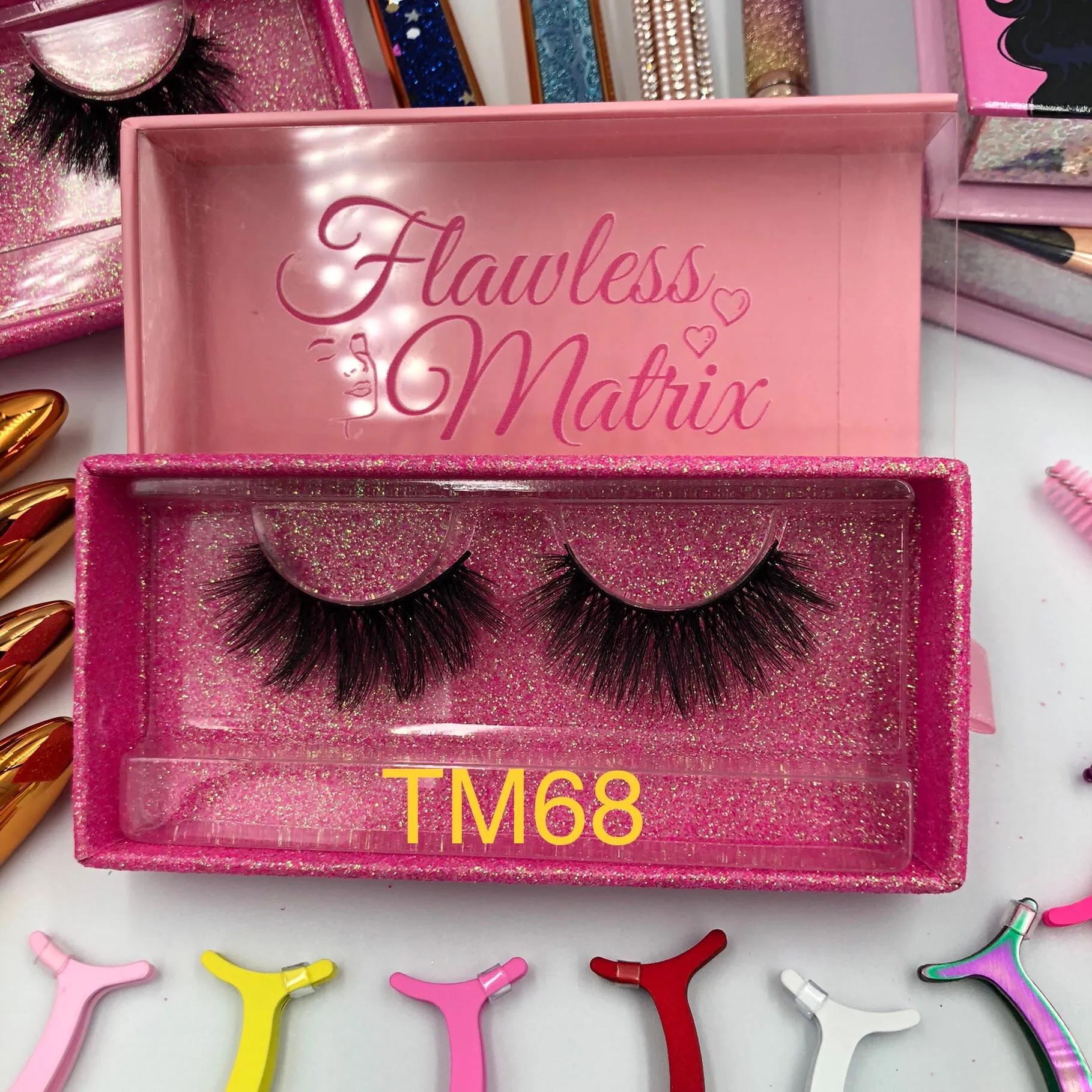 Natural 3D Faux Real Mink Eyelashes