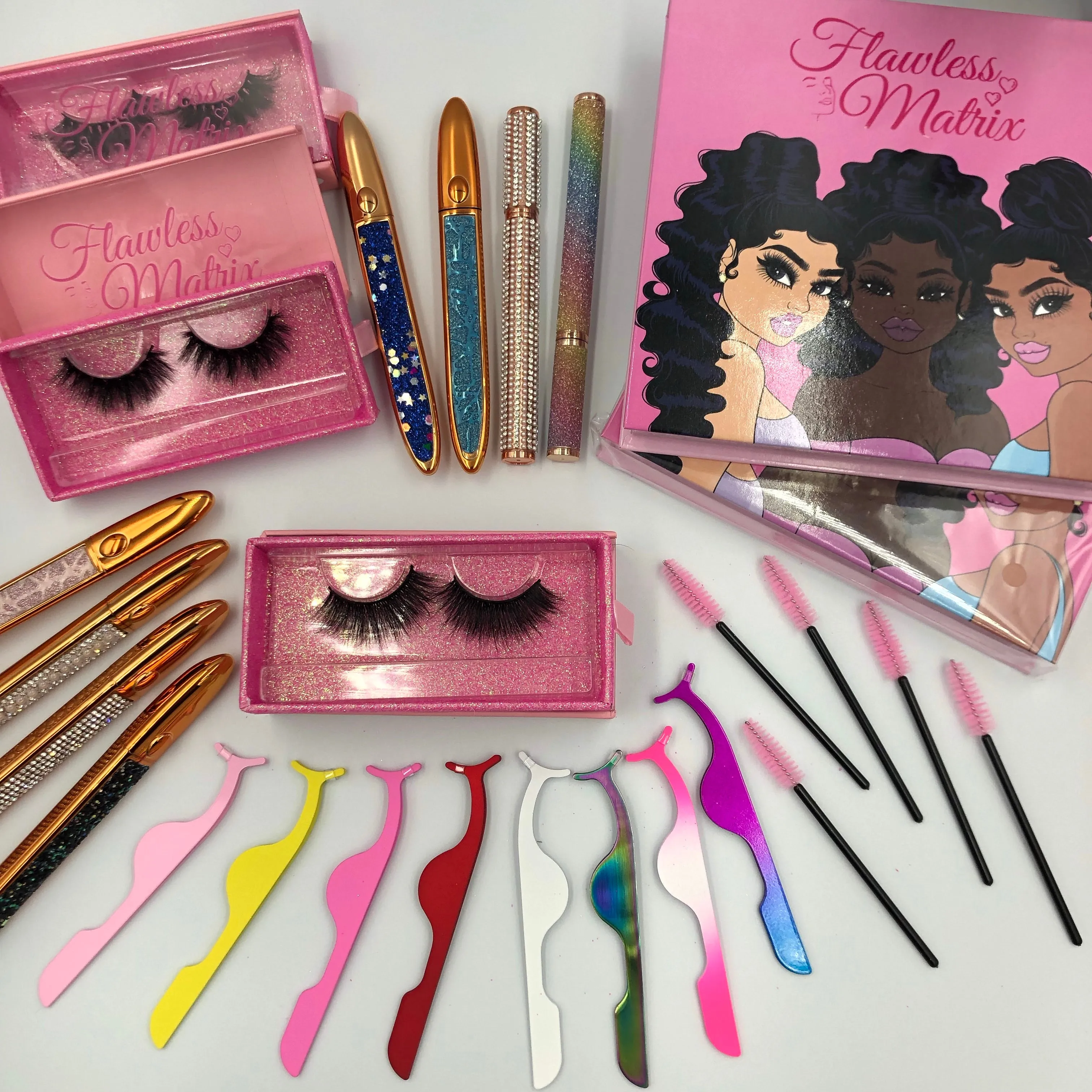 Natural 3D Faux Real Mink Eyelashes