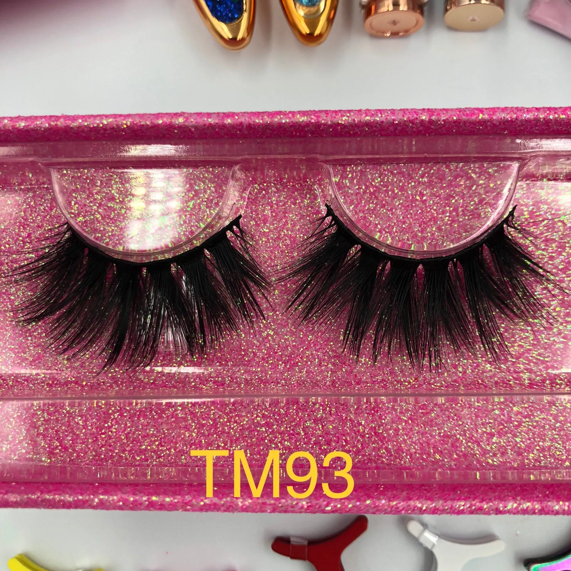 Natural 3D Faux Real Mink Eyelashes