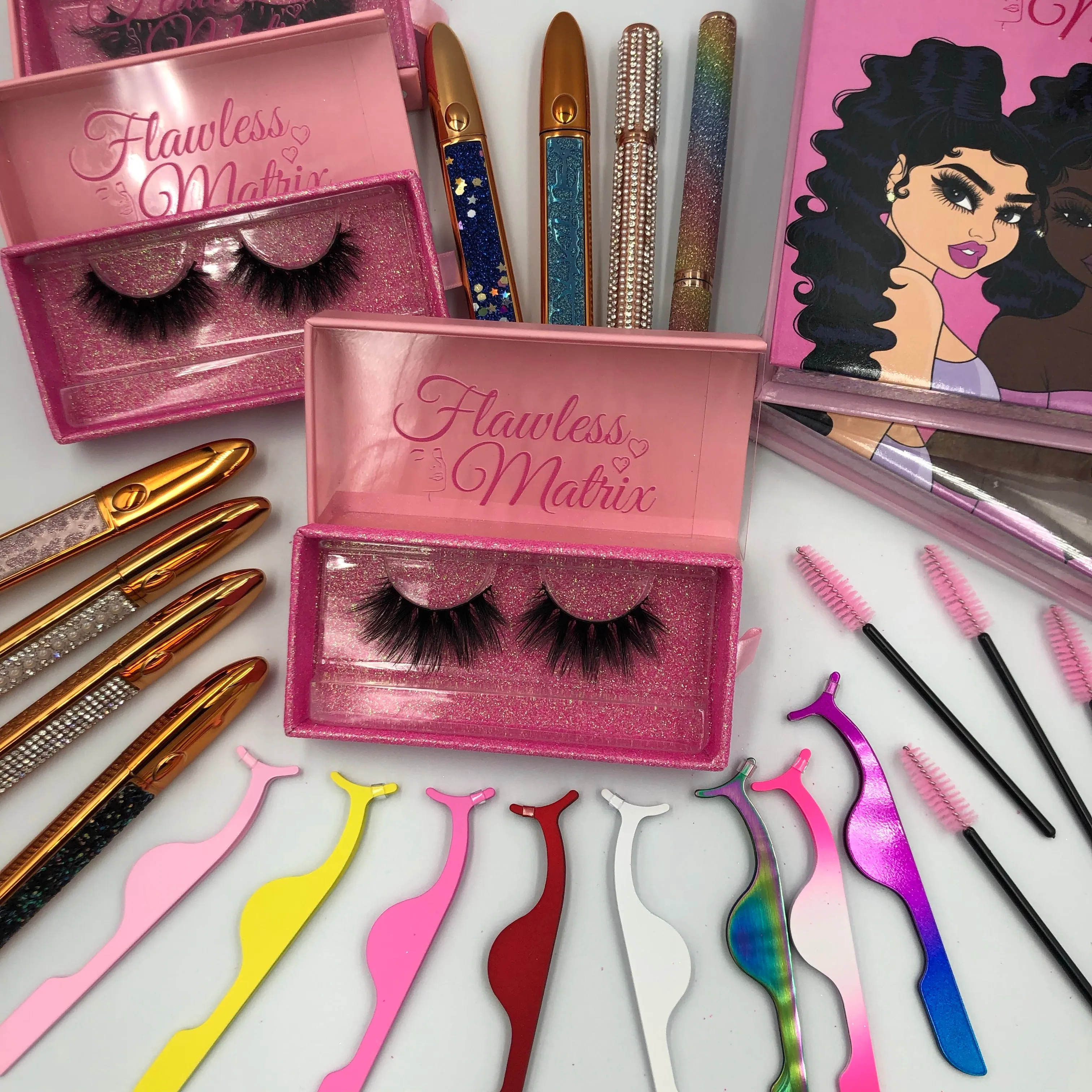 Natural 3D Faux Real Mink Eyelashes