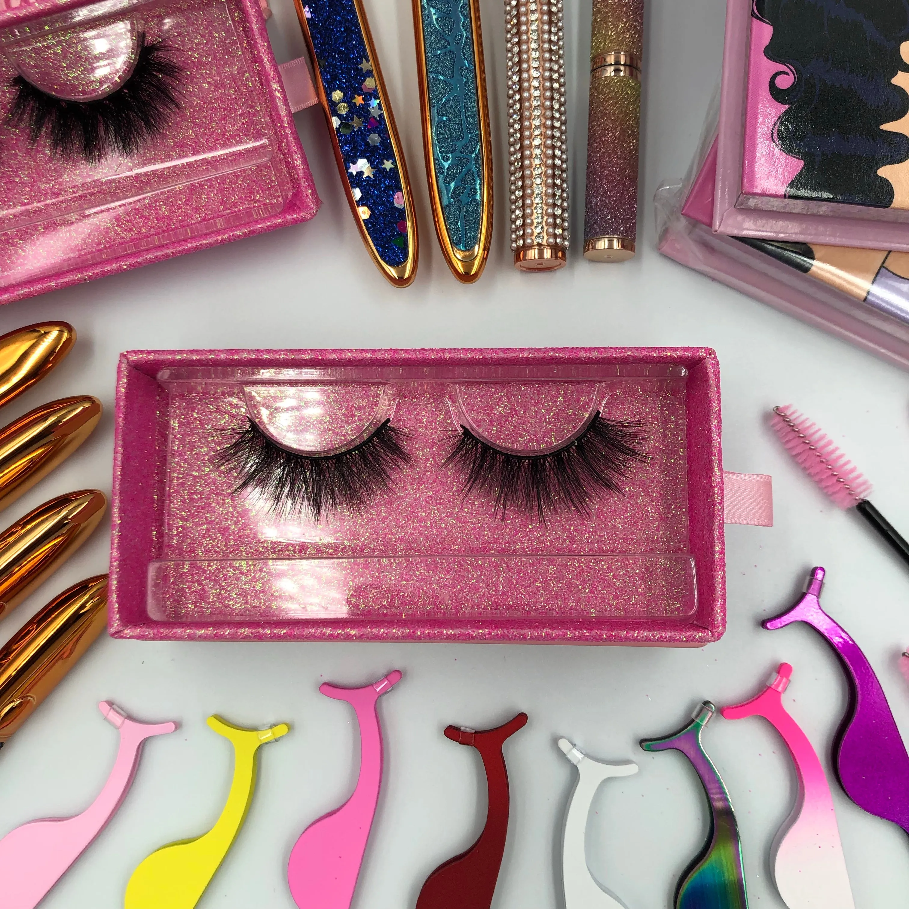 Natural 3D Faux Real Mink Eyelashes
