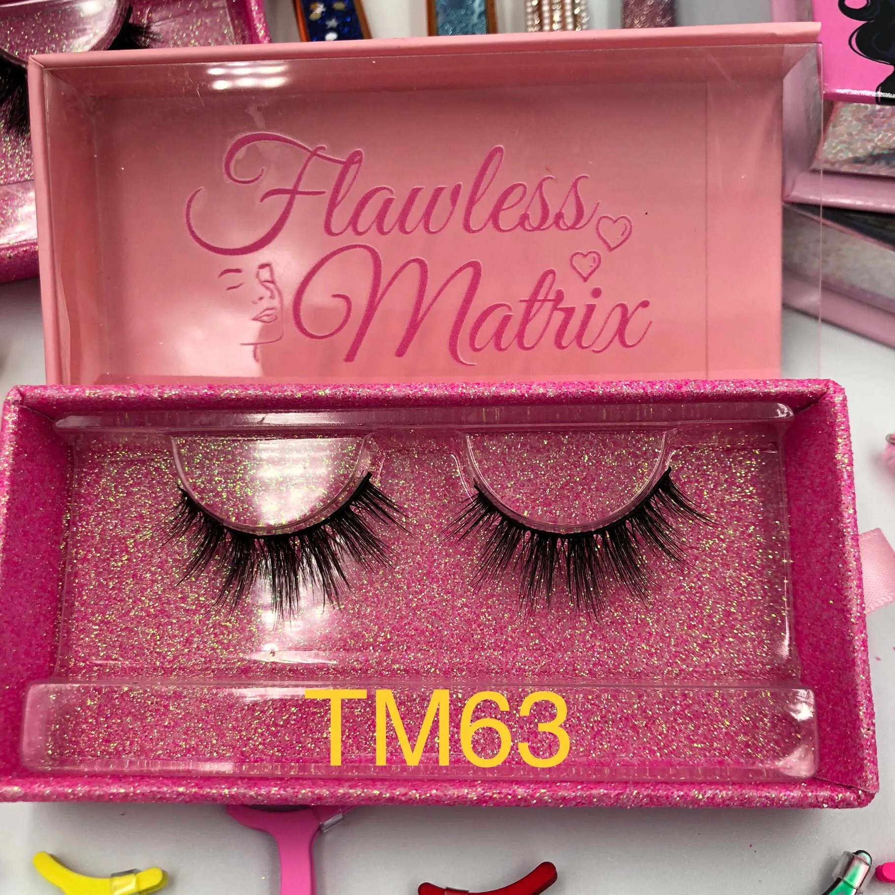 Natural 3D Faux Real Mink Eyelashes