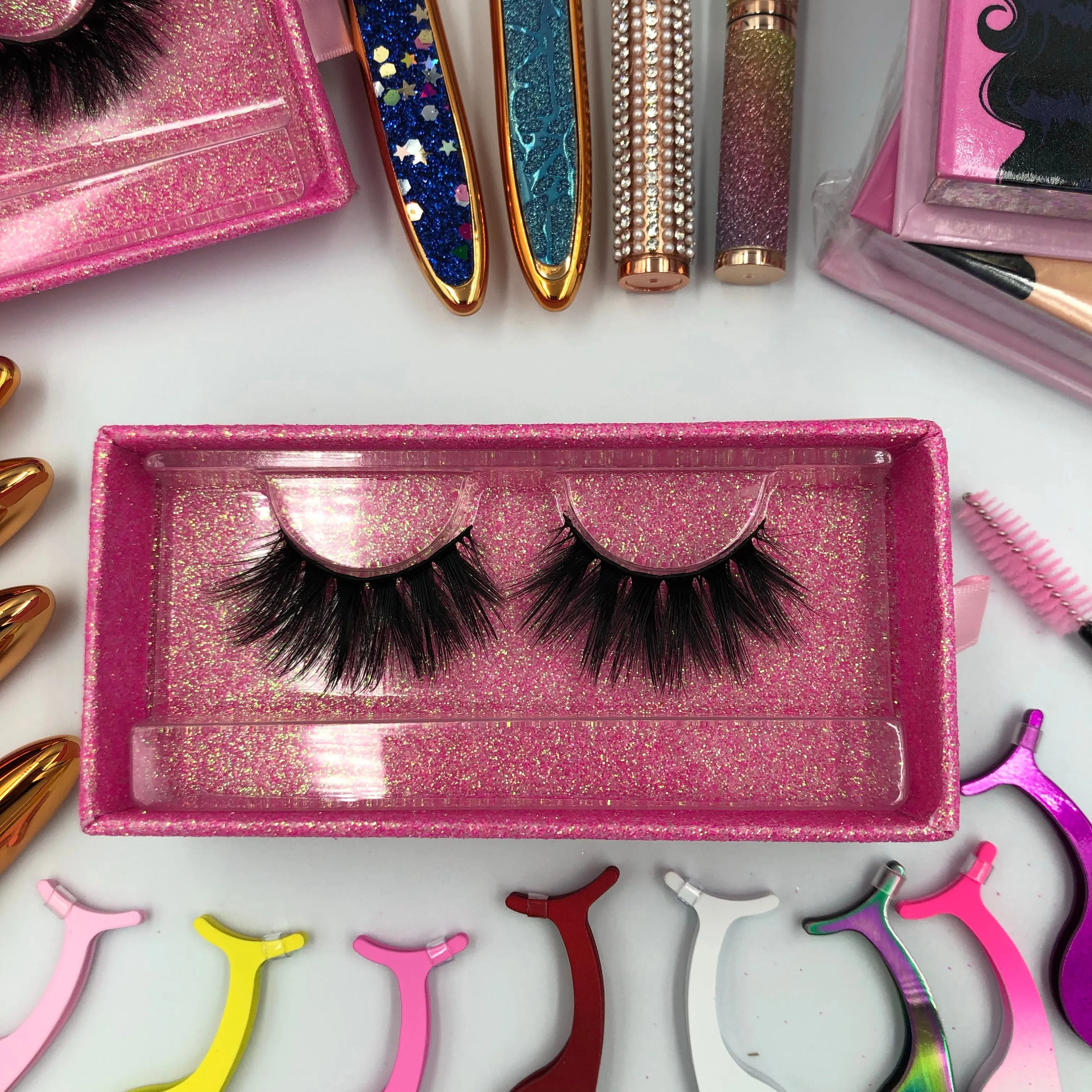 Natural 3D Faux Real Mink Eyelashes