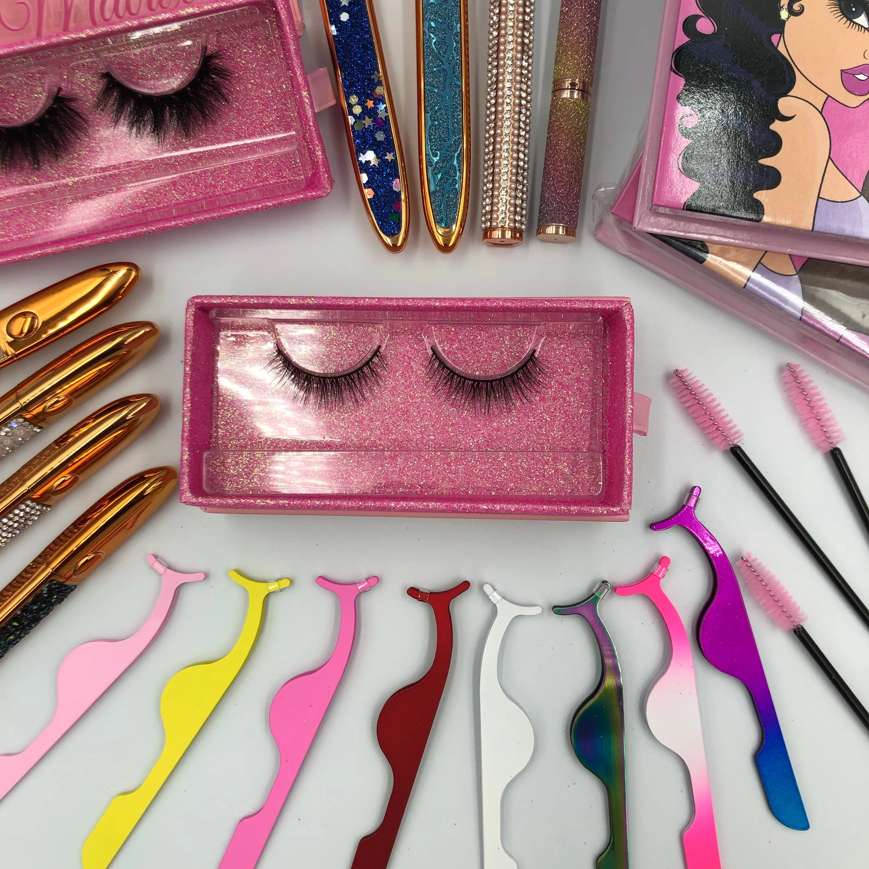 Natural 3D Faux Real Mink Eyelashes
