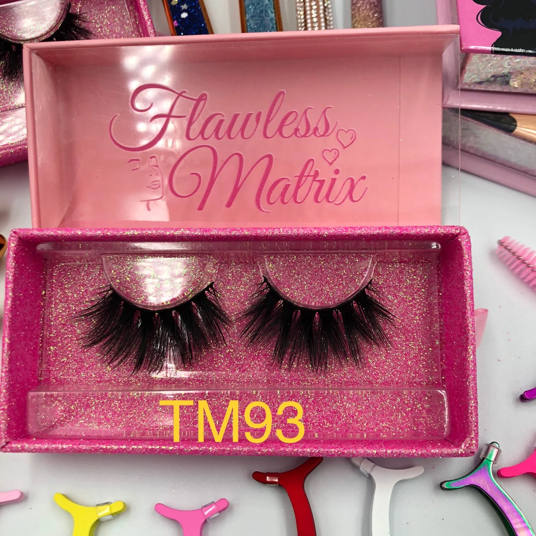 Natural 3D Faux Real Mink Eyelashes