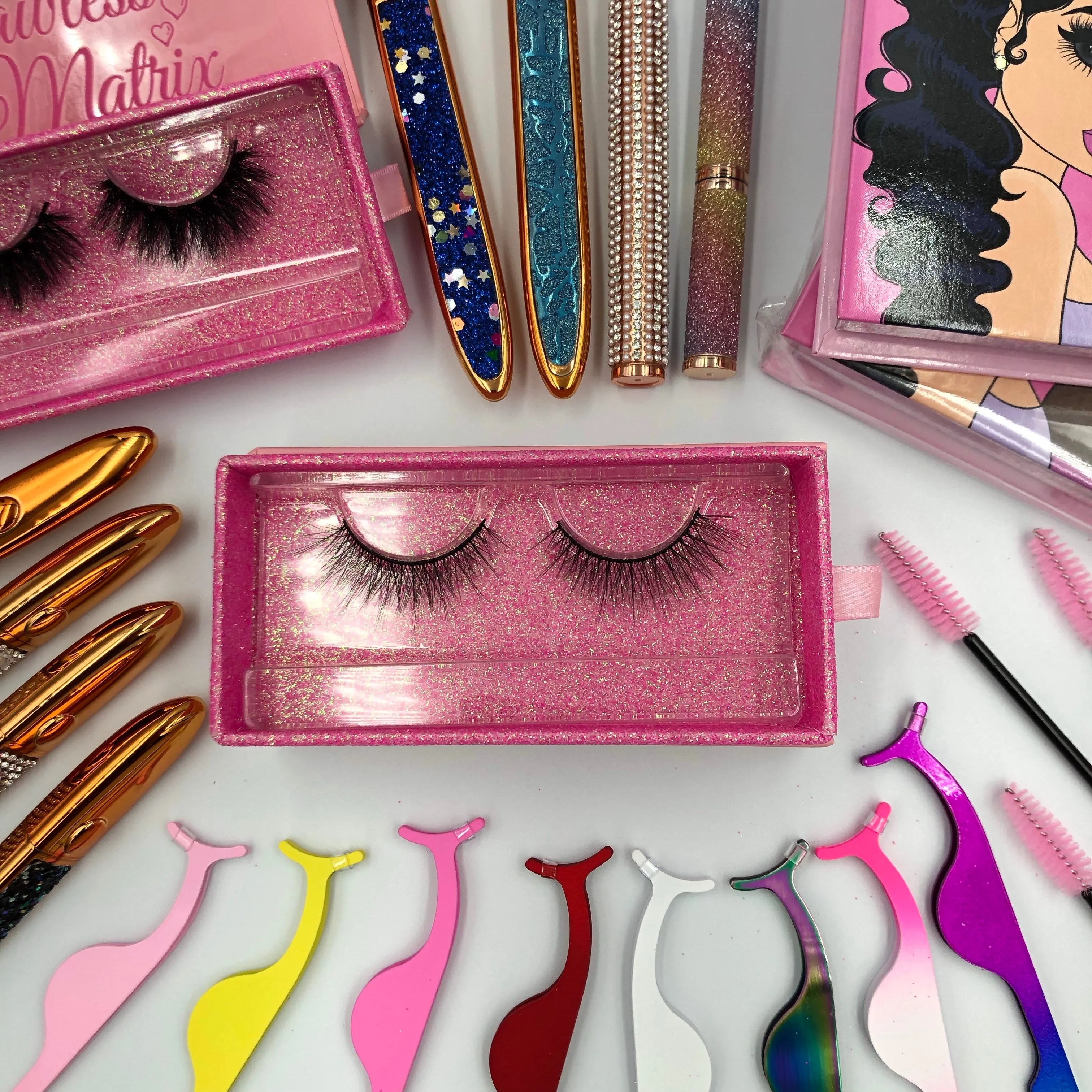 Natural 3D Faux Real Mink Eyelashes