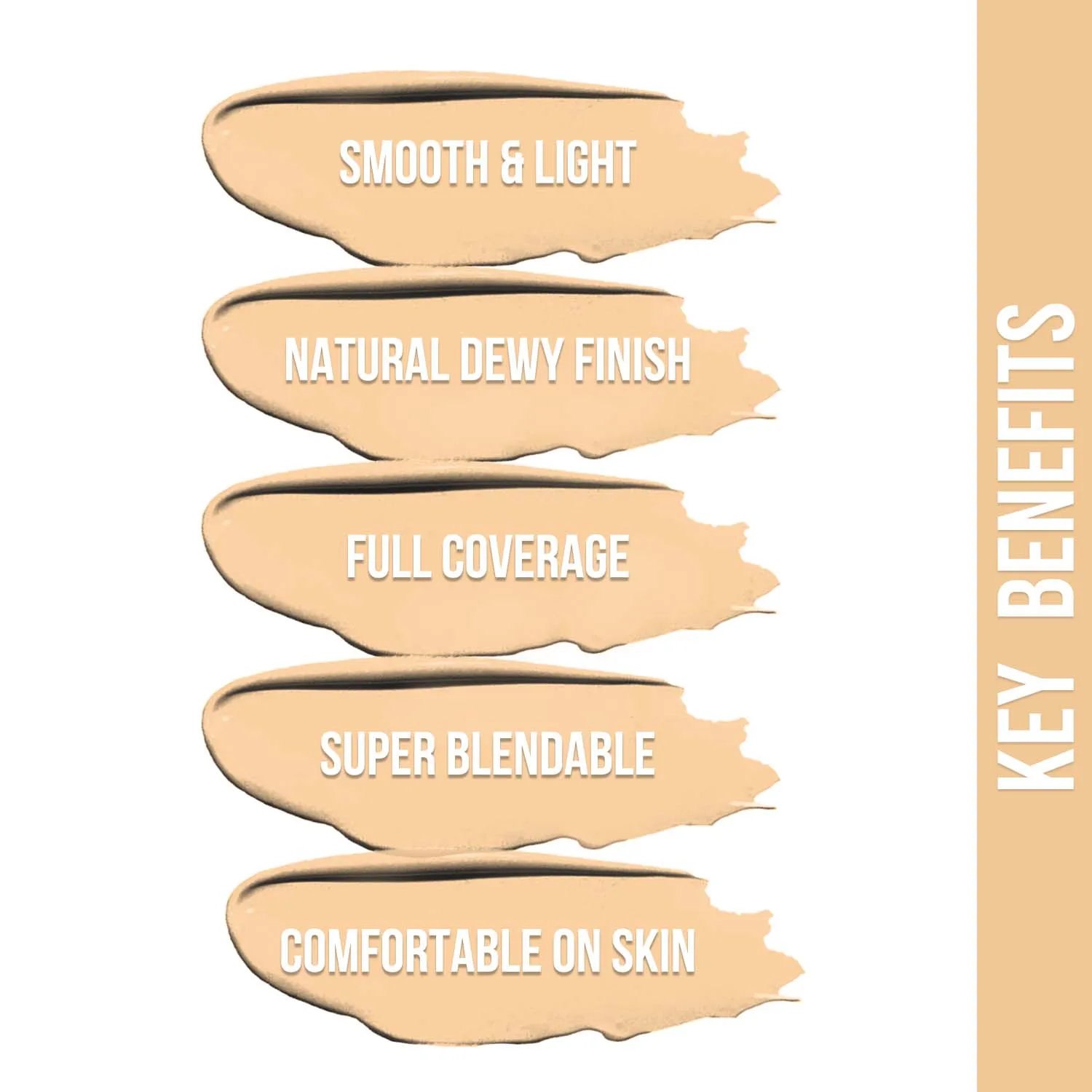 NY Bae Dewy Drops Liquid Foundation | Natural | Full Coverage | Smooth & Light | Easily Blendable | Dusky Skin Tone | Warm Undertone - Mocha 6 (30 ml)   