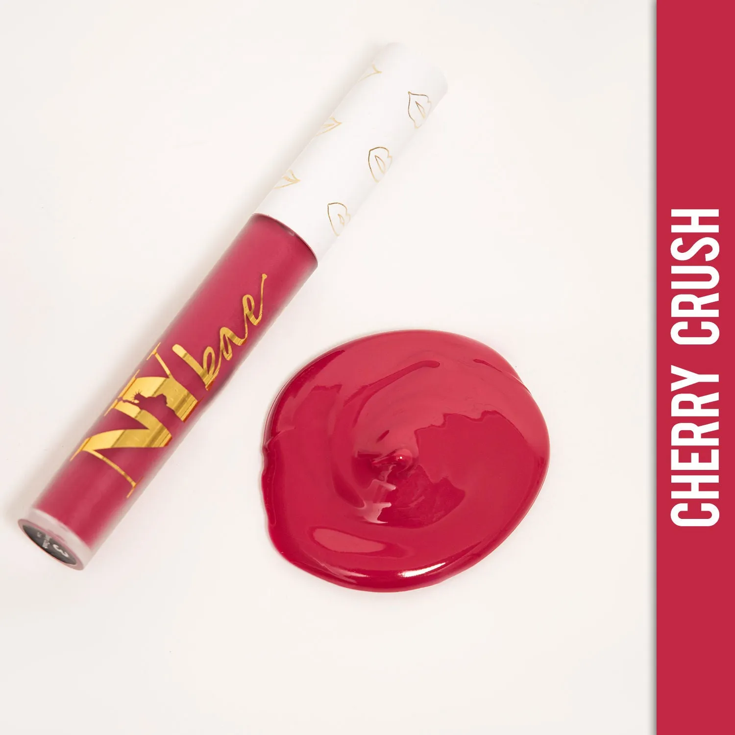 NY Bae Gloss Getter Lip Gloss | Shiny Satin Finish | Light Weight | Non-Sticky - Cherry Crush 03 (2.8 ml)