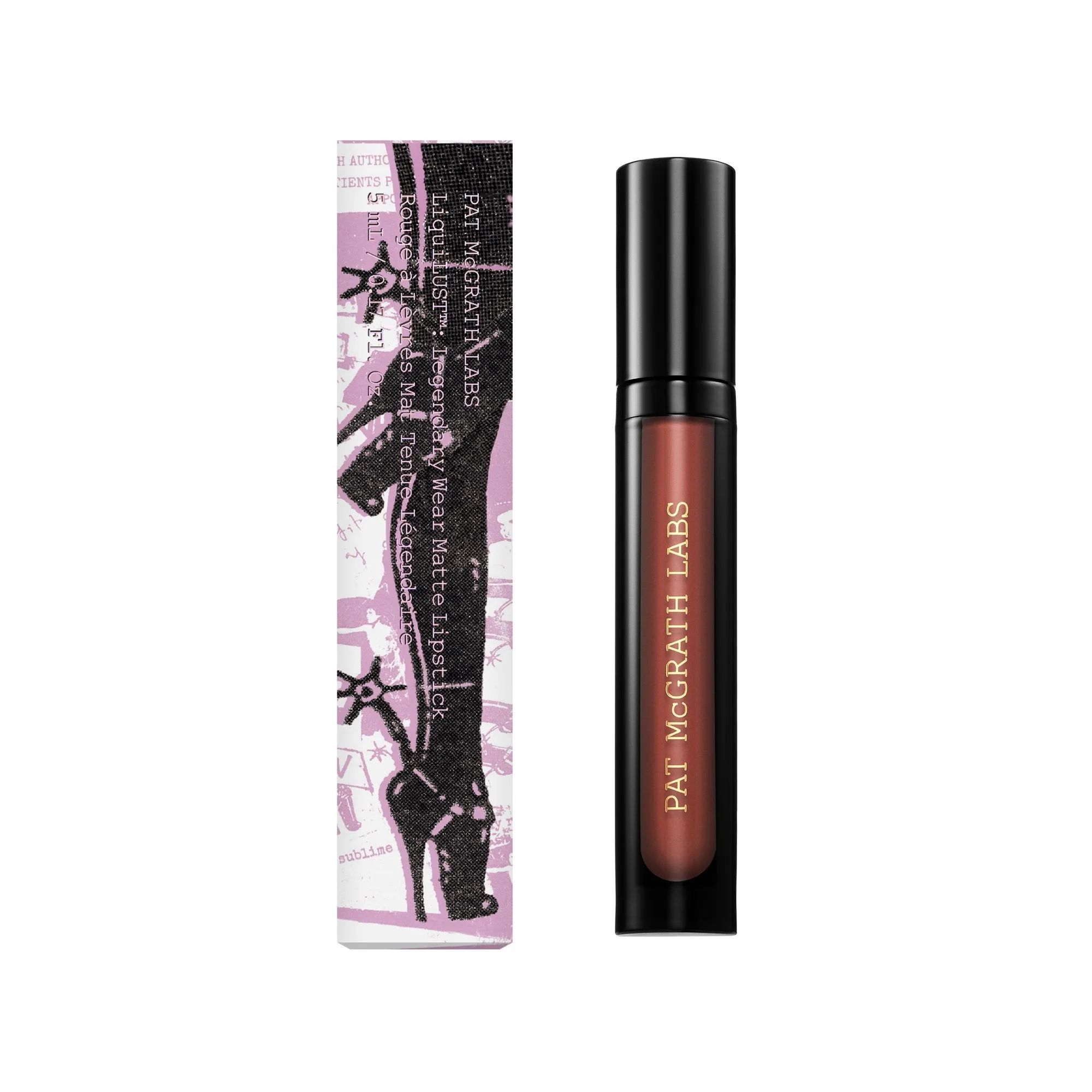 Pat McGrath LIQUILUST™: Legendary Wear Matte Lipstick - Flesh 3 (Deep Bronzed Rose)
