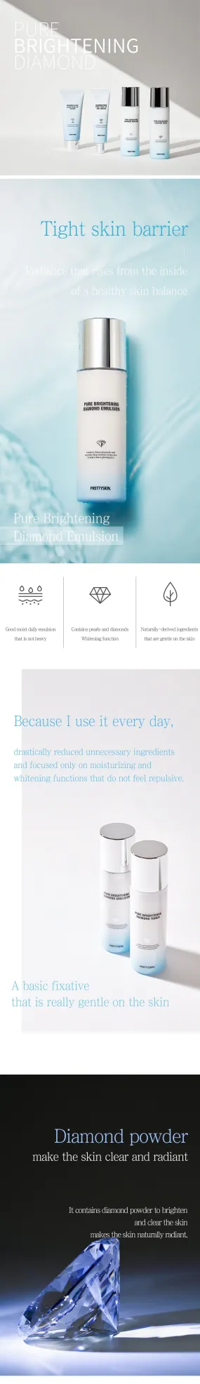 Prettyskin Pure Brightening Diamond Emulsion