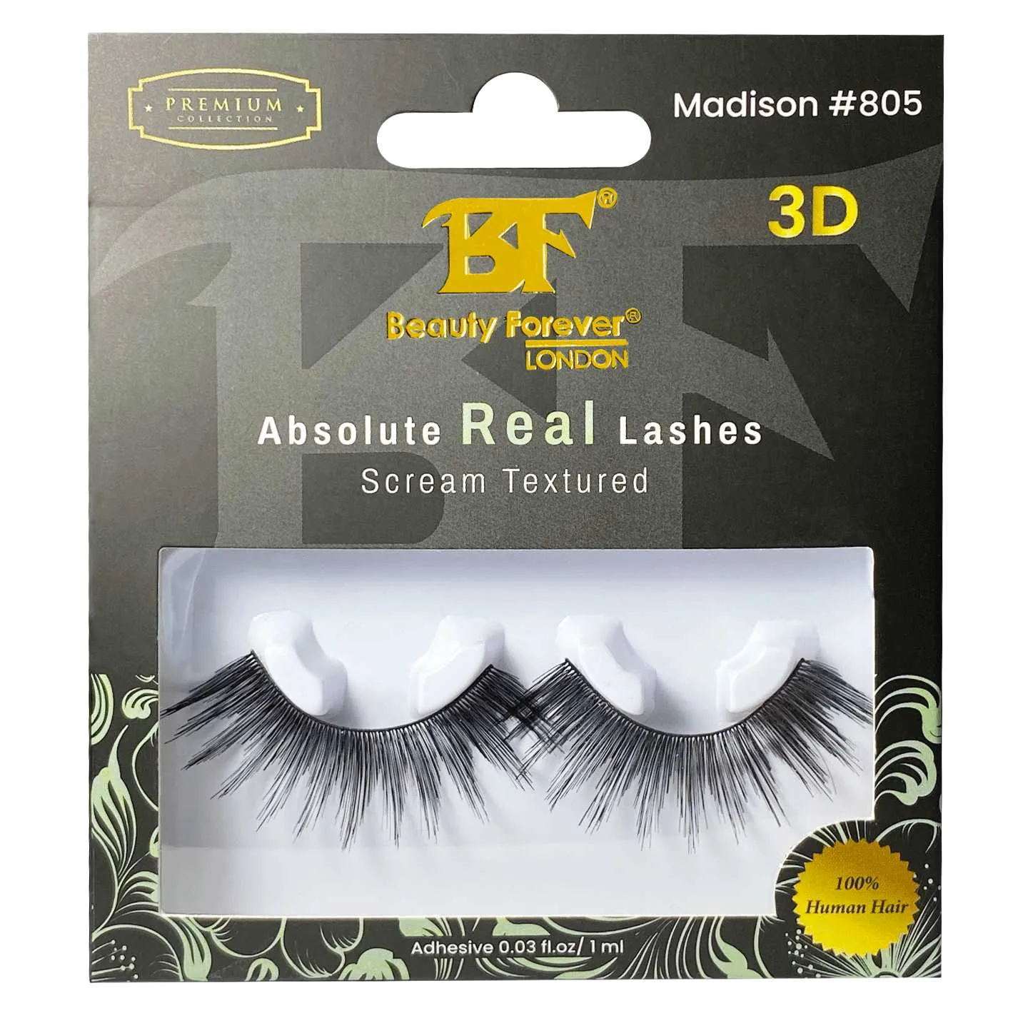 Real 3D Eyelashes - Madison #805 (Scream Textured)