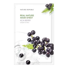 Real Nature Mask Sheet [ACAI BERRY]