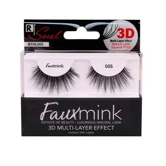 Response Soul Faux Mink 3D Effect Eyelash 005