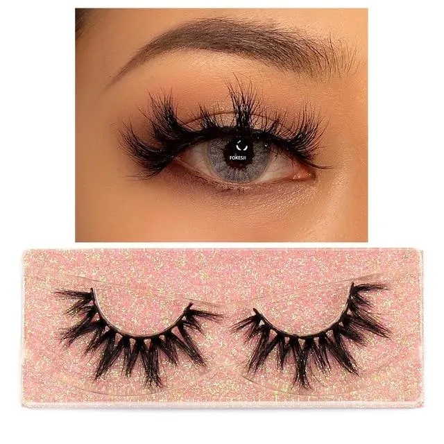 Roll over or click image to zoom in Fluffy Thick Cross Dramatic Eyelashes