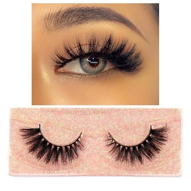 Roll over or click image to zoom in Fluffy Thick Cross Dramatic Eyelashes