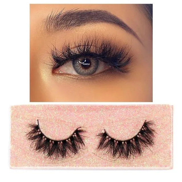 Roll over or click image to zoom in Fluffy Thick Cross Dramatic Eyelashes