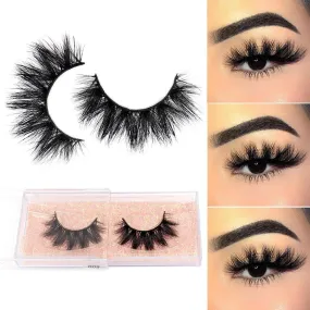 Roll over or click image to zoom in Fluffy Thick Cross Dramatic Eyelashes