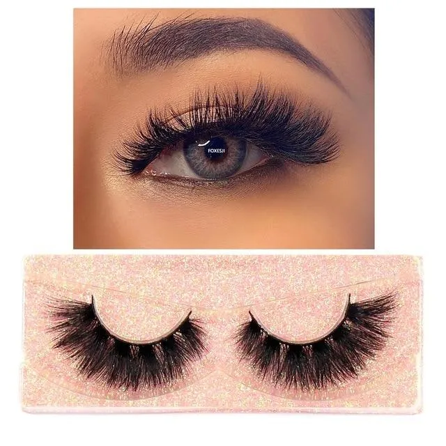 Roll over or click image to zoom in Fluffy Thick Cross Dramatic Eyelashes