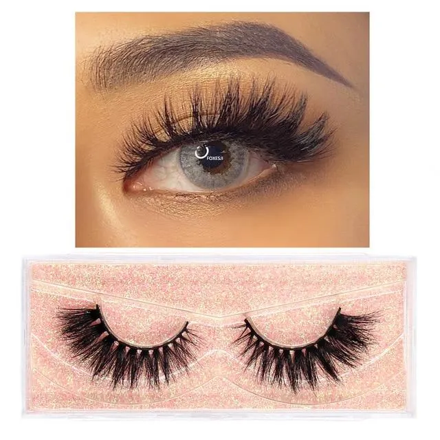 Roll over or click image to zoom in Fluffy Thick Cross Dramatic Eyelashes
