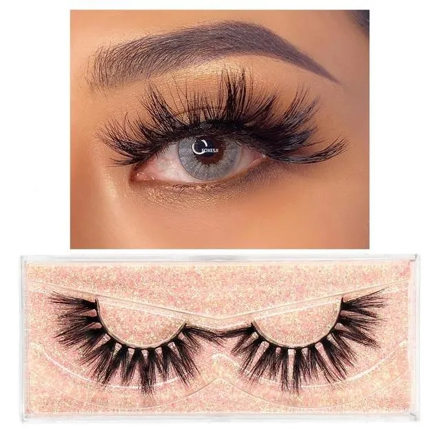 Roll over or click image to zoom in Fluffy Thick Cross Dramatic Eyelashes