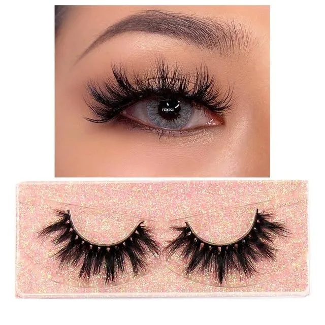Roll over or click image to zoom in Fluffy Thick Cross Dramatic Eyelashes