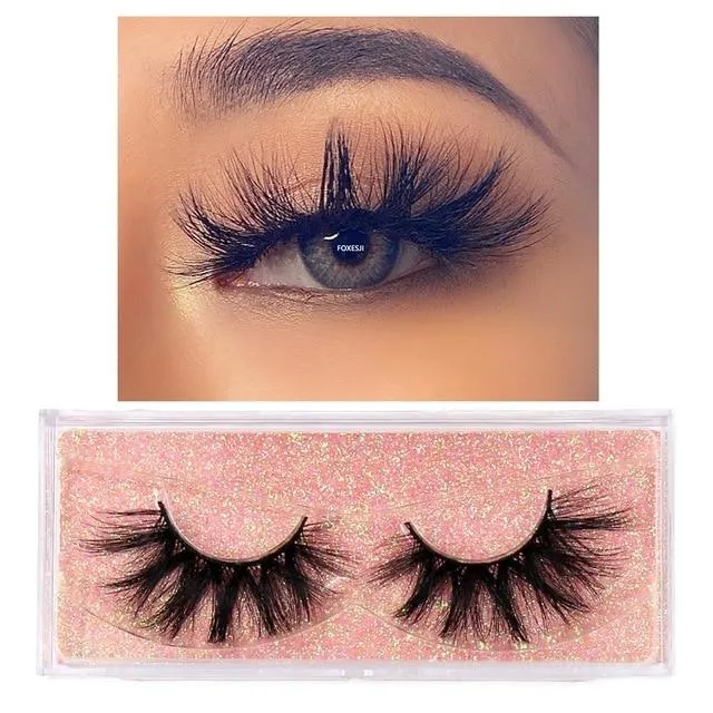 Roll over or click image to zoom in Fluffy Thick Cross Dramatic Eyelashes