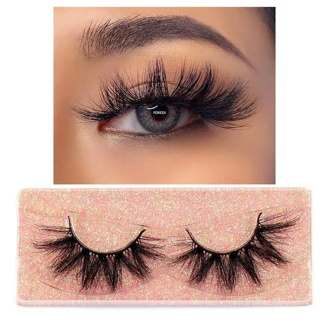 Roll over or click image to zoom in Fluffy Thick Cross Dramatic Eyelashes