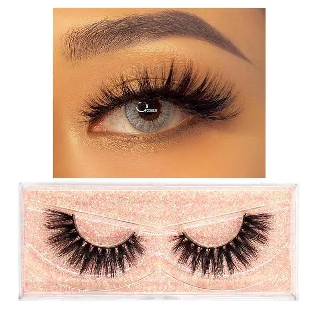 Roll over or click image to zoom in Fluffy Thick Cross Dramatic Eyelashes