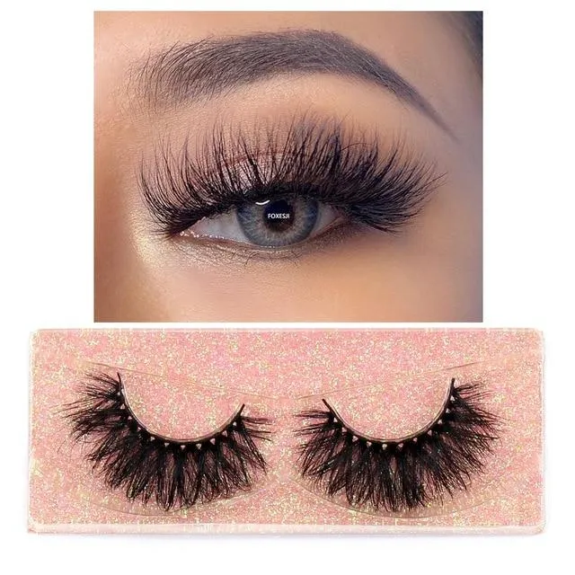 Roll over or click image to zoom in Fluffy Thick Cross Dramatic Eyelashes