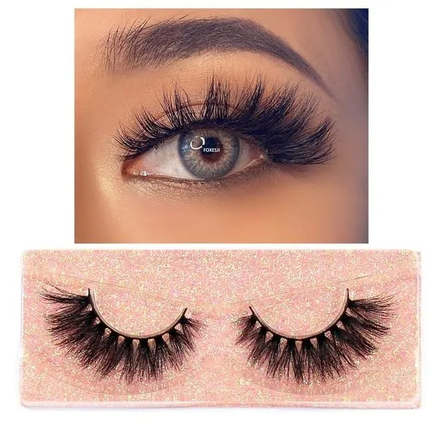 Roll over or click image to zoom in Fluffy Thick Cross Dramatic Eyelashes