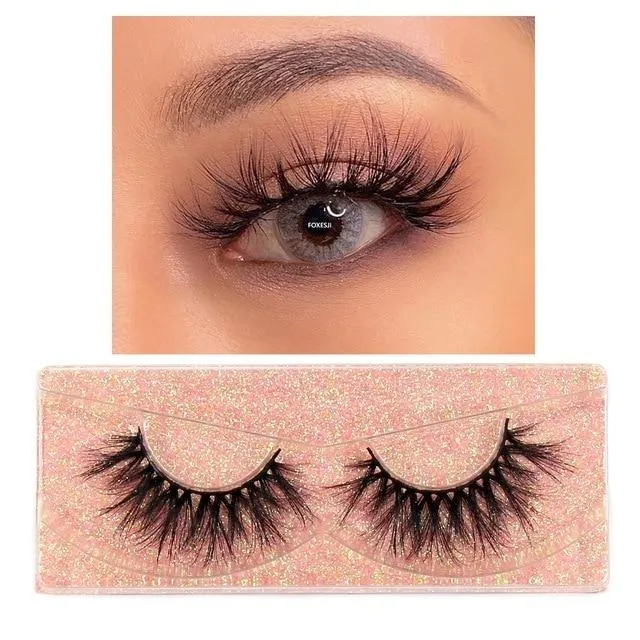 Roll over or click image to zoom in Fluffy Thick Cross Dramatic Eyelashes