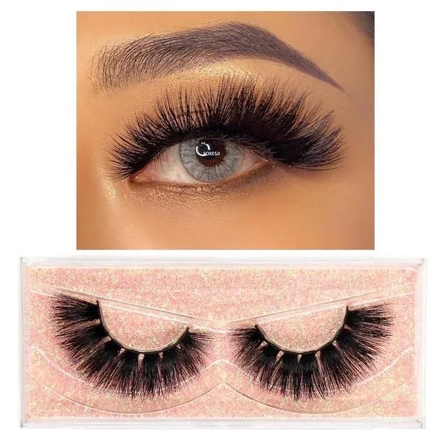 Roll over or click image to zoom in Fluffy Thick Cross Dramatic Eyelashes