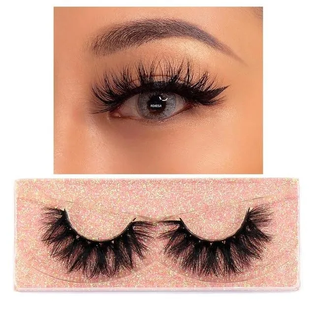 Roll over or click image to zoom in Fluffy Thick Cross Dramatic Eyelashes